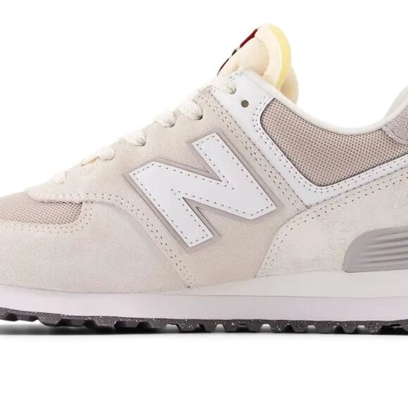 New Balance Gray and White Sneakers - Picture 8 of 14